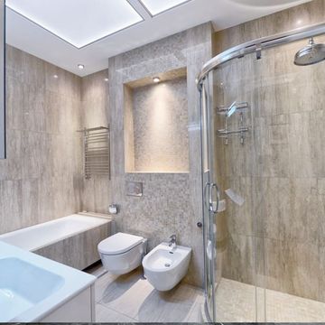 Sara Mármol baño con mampara